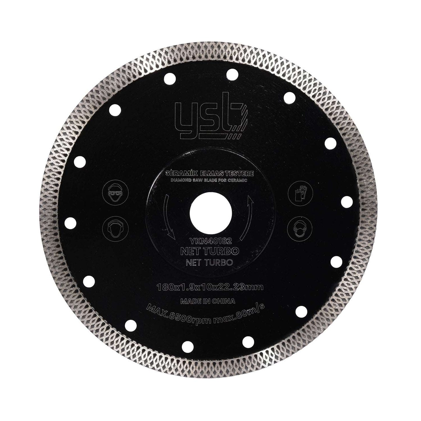 180 mm Elmas Testere Seramik Endüstriyel