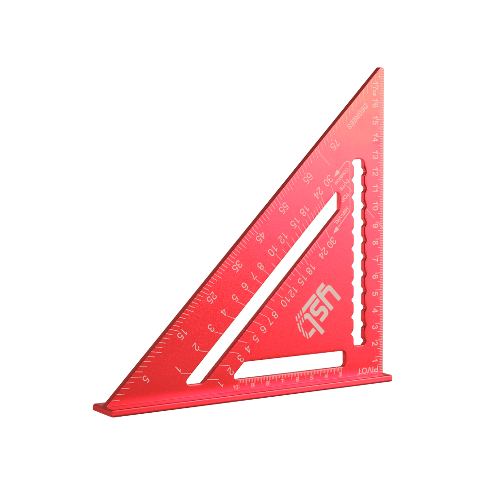 YSB 18 cm Alüminyum Üçgen Marangoz Gönye