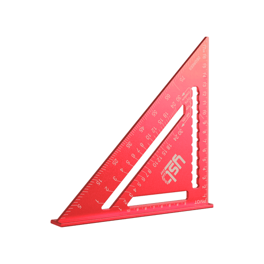 YSB 18 cm Alüminyum Üçgen Marangoz Gönye