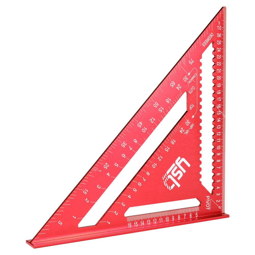 YSB 30 cm Alüminyum Üçgen Marangoz Gönye