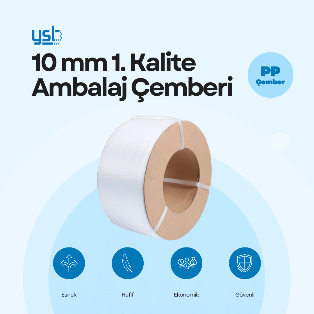 YSB 10 mm 1.Kalite Ambalaj Şeridi