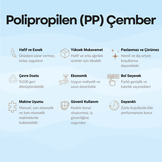 YSB 10 mm Orijinal Ambalaj Şeridi