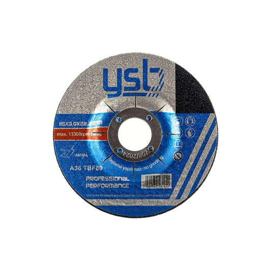 YSB Inox Metal Kesici Taş 115X3.0X22.23 | Professional Performance