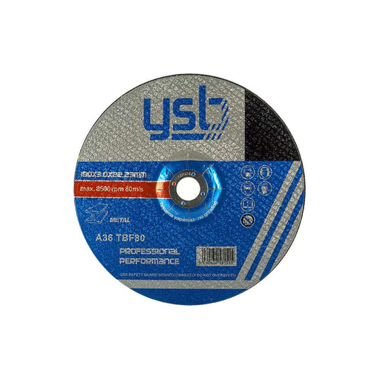 YSB Metal Kesici Taş 180x3.0x22.23 mm | Professional Performance