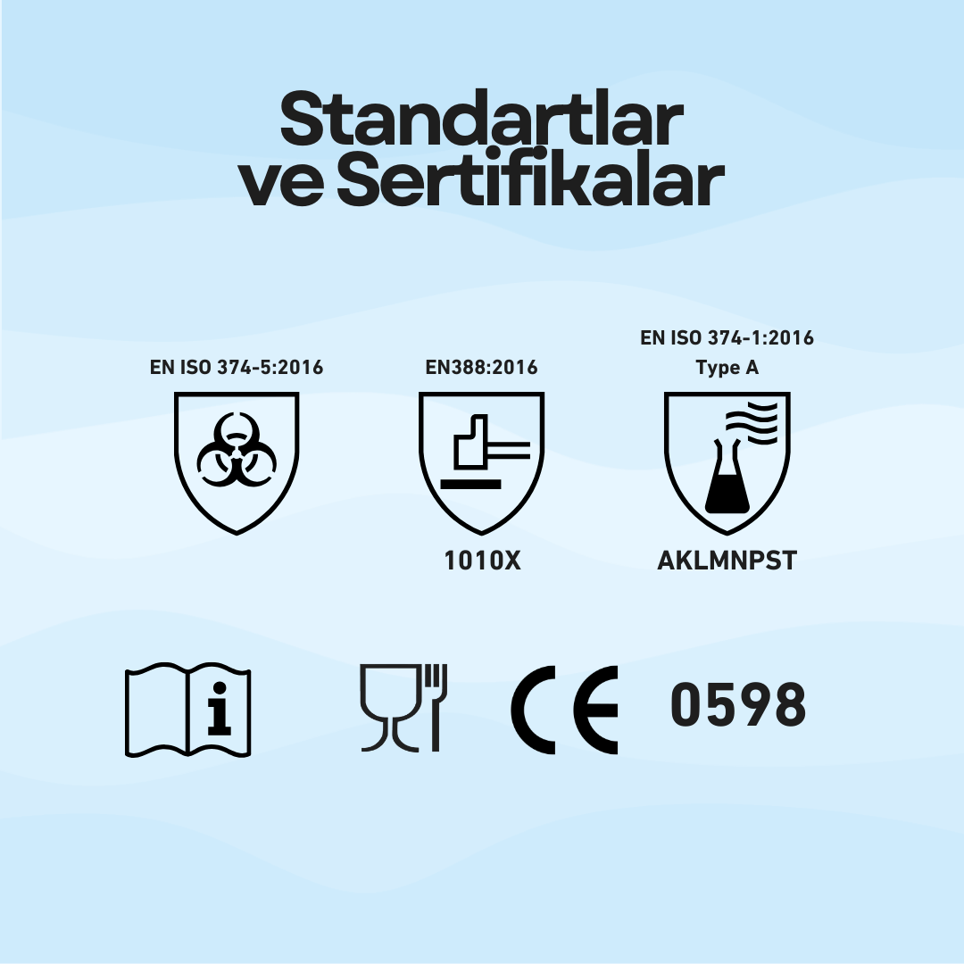 YSB Neo 20 Lastik Mermerci Eldiveni
