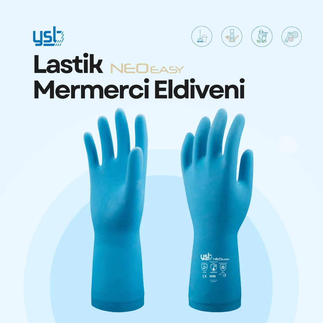 YSB Neo Easy Lastik Mermerci Eldiveni