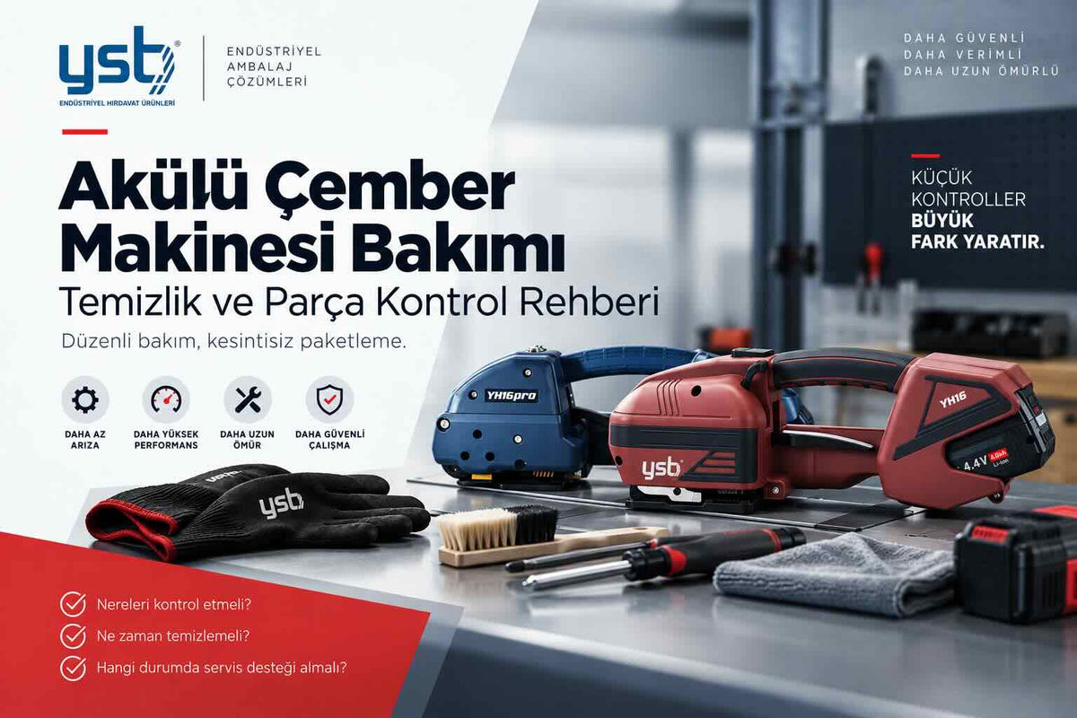 Akülü Çember Makinesi Bakımı Nasıl Yapılır?