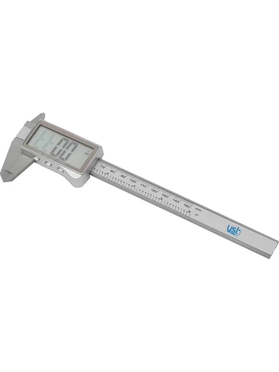YSB 150 mm Karbon Fiber Dijital Kumpas - Ultra Geniş LCD Ekran