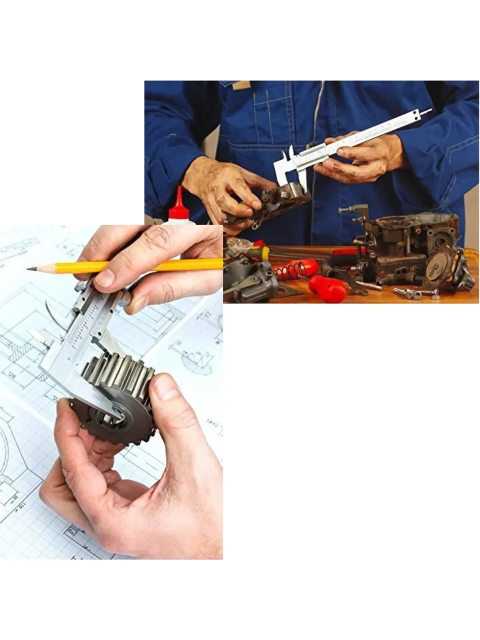 YSB 150 mm Mekanik Vidalı Kumpas - Eko Serisi - Ekonomik ve Dayanıklı