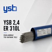 YSB 2,4*1000 ER310L Paslanmaz Tig Kaynak Teli (5 Kg)