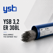 YSB 3,2*1000 ER308L Paslanmaz Tig Kaynak Teli (5 Kg)