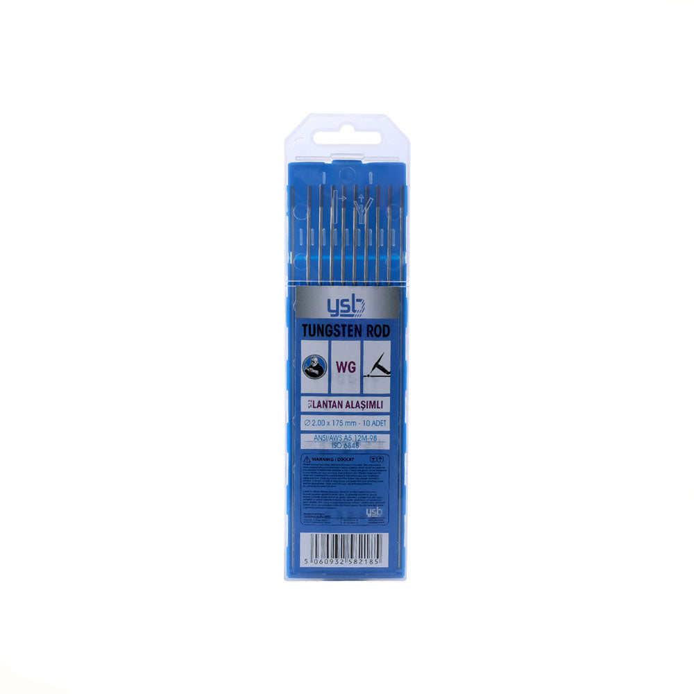 Ysb 2,0 175 Wg Mor Tungsten Elektrodu %1,2 Lantan Alaşımlı