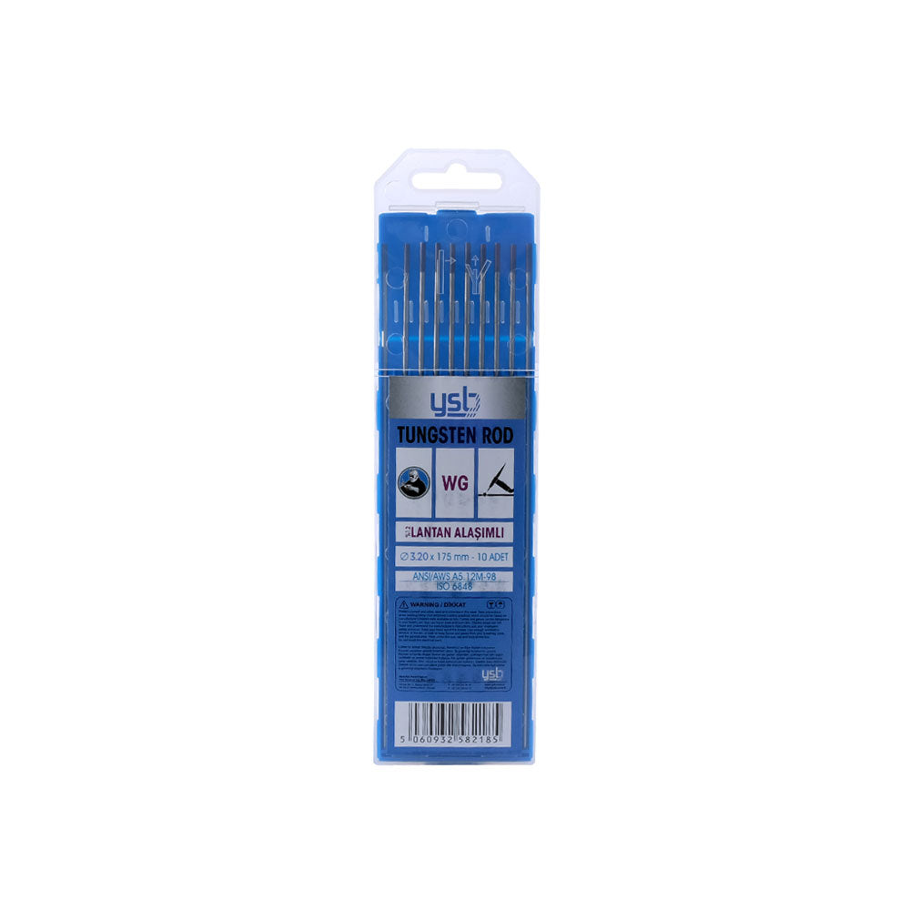 Ysb 3,2 175 Wg Mor Tungsten Elektrodu %1,2 Lantan Alaşımlı