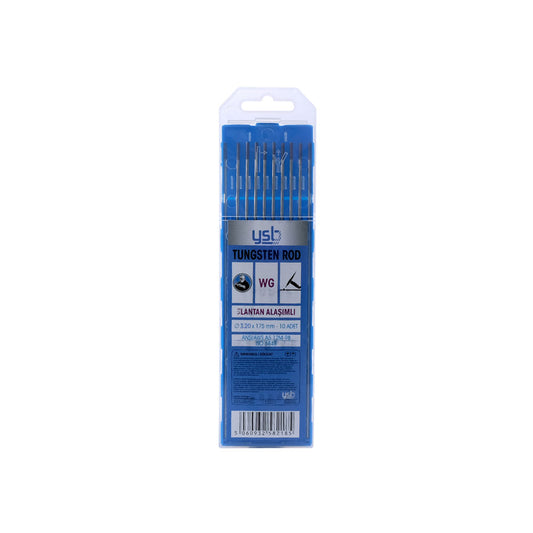Ysb 3,2 175 Wg Mor Tungsten Elektrodu %1,2 Lantan Alaşımlı