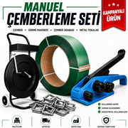 YSB Manuel Polyester Çember Germe Seti 4 Ürün 1 Arada