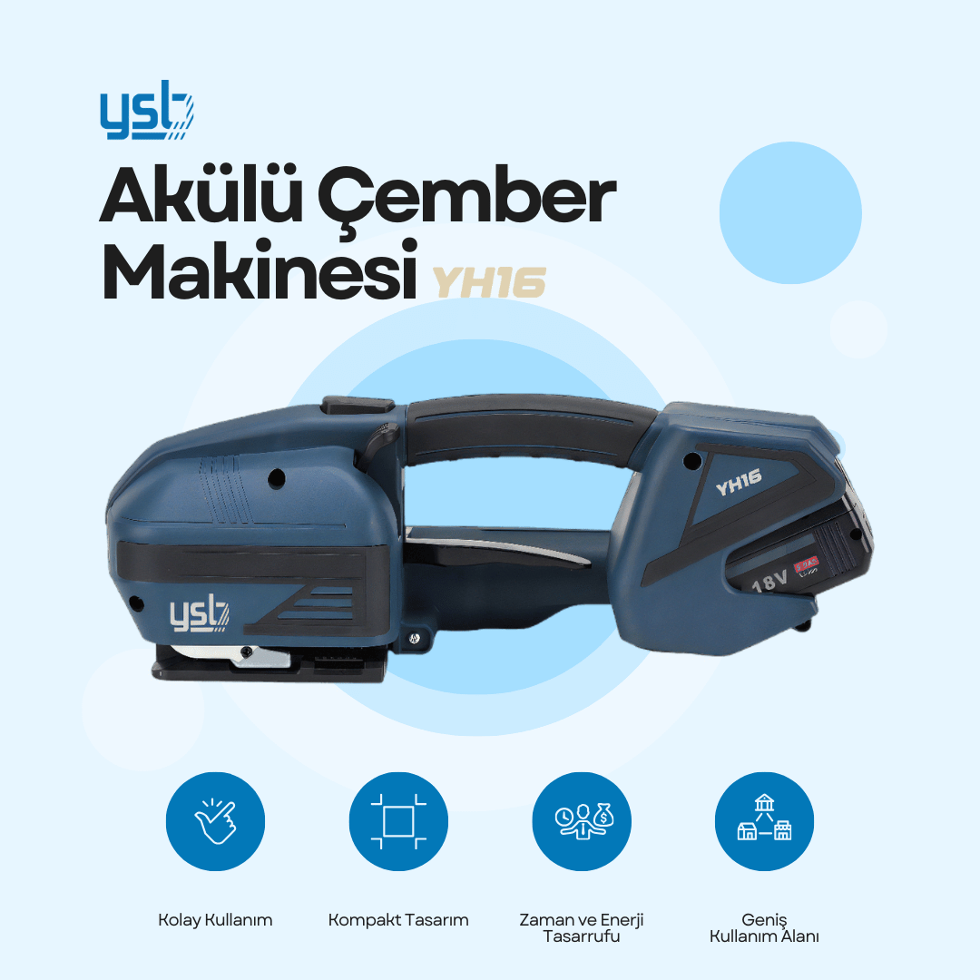 YSB YH16 Akülü Çember Makinesi