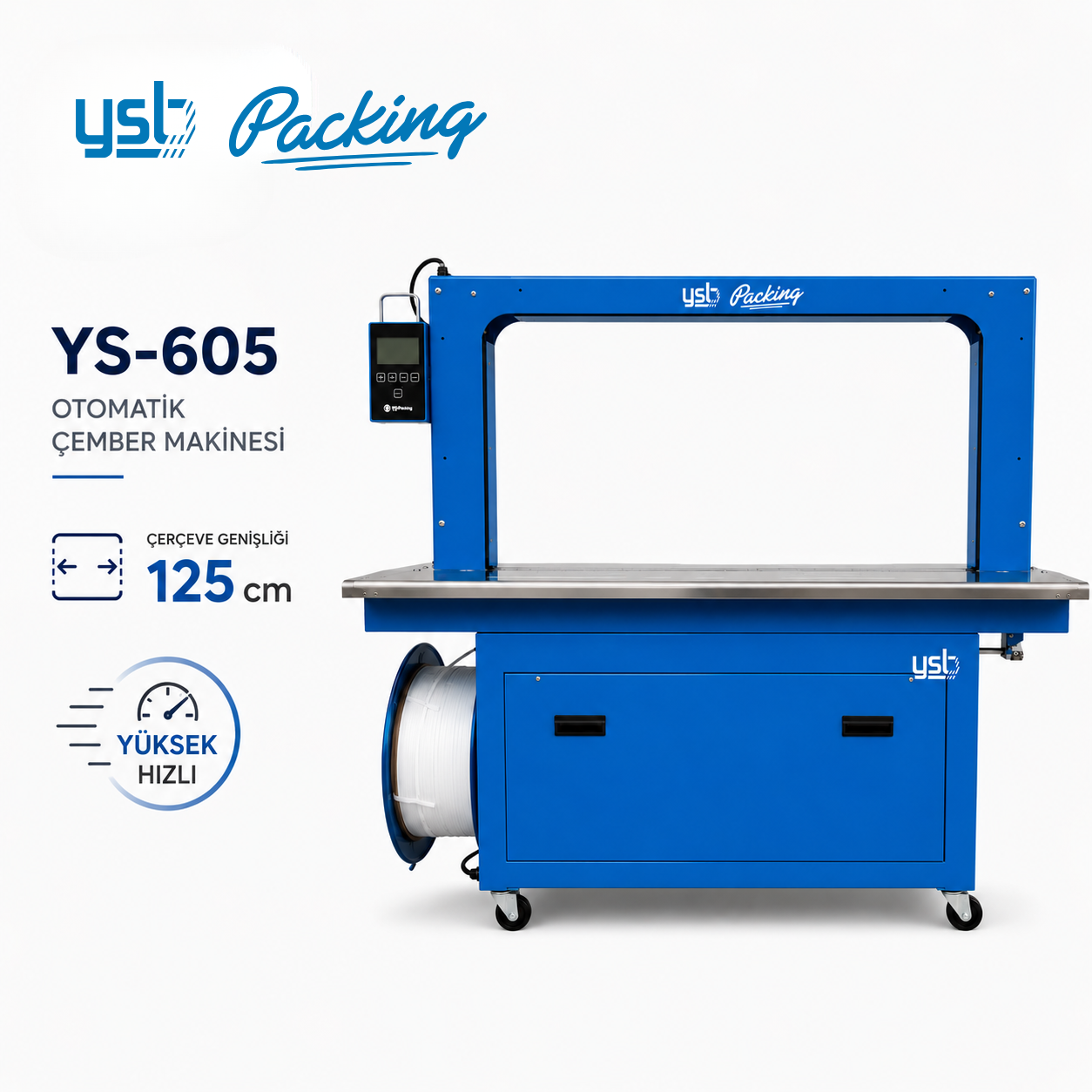 YSB YS-605 125 cm Otomatik Çember Makinesi