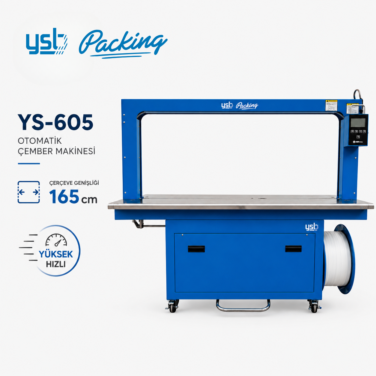 YSB YS-605 165 cm Otomatik Çember Makinesi